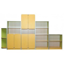 Children wall unit of 5 elements